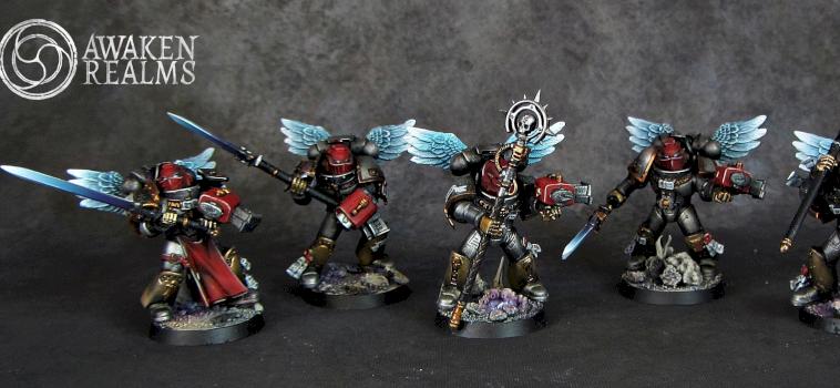 Winged Grey Knights Squad by Awaken Realms