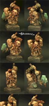 Dwarf Bust height 180mm by Scibor