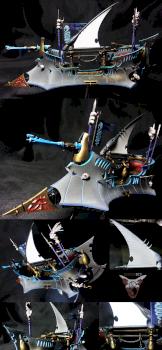 Dark Eldars Raider by Skandabcn