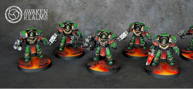 Salamanders Terminators by Awaken Realms