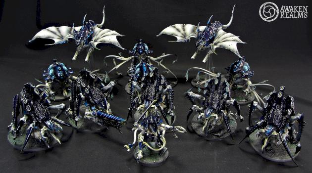 Tyranid monsters by Awaken Realms
