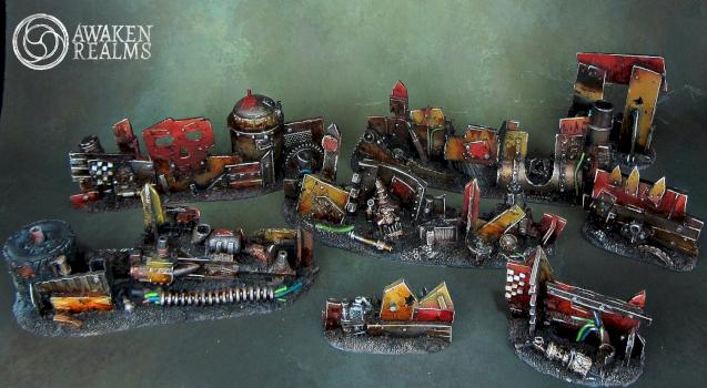 Ork Barricades by Awaken Realms
