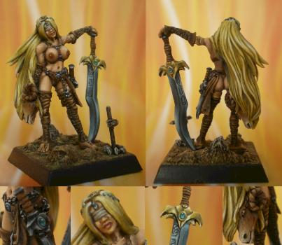 Kernsa, Sword-Melusine Mother by algente