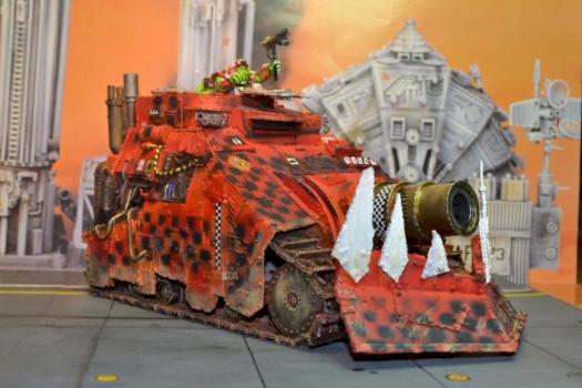Ork Kill Bursta / Kill Blasta Tank Forgeworld by Temporaviator
