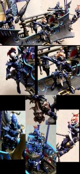 Dark Eldars Raider Crew by Skandabcn