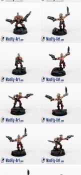 Necromunda Goliath Gang by MadFlyArtStudio
