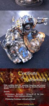 Perturabo - Primarch of the Iron Warriors of The Horus Heresy by Máximo Studio