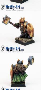 Dwarf Champion #4 by MadFlyArtStudio