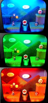 Super Mario World - RGB Led Lamp by Mondiorama Escenografía