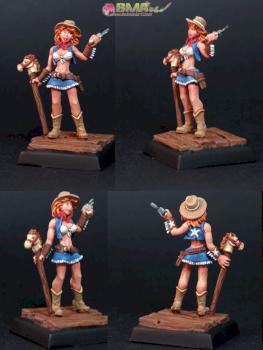 Cute Cowgirl by belminiart