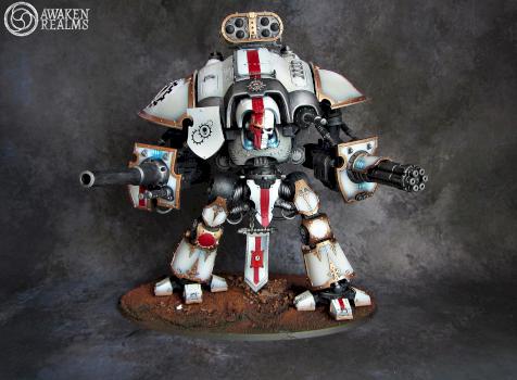 Imperial Knight Warden - Forge World Metalika; Adeptus Mechanicus by Awaken Realms