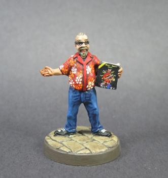 Gary Gygax ... made by  Bears Head Miniatures by mikecarrero