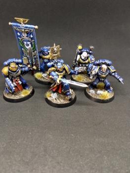 COMPANY COMMAND ULTRAMARINES SPACE MARINES WARHAMMER by juanlurockerman