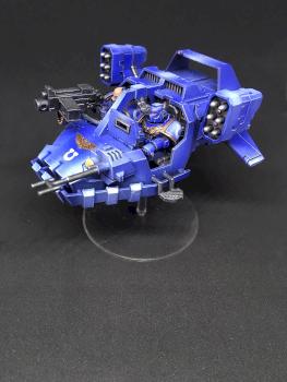 LAND SPEEDER ULTRAMARINES SPACE MARINES WARHAMMER 40k by juanlurockerman