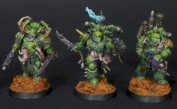 death guard plague marines by Helsid