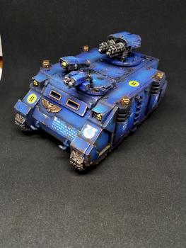RAZORBACK / RHINO ULTRAMARINES SPACE MARINES WARHAMMER 40k painted by juanlurockerman