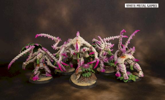 Orchid Tyranids Kill Team by White Metal Games