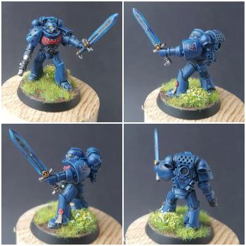 First attempt at nmm space marine by Deathlore