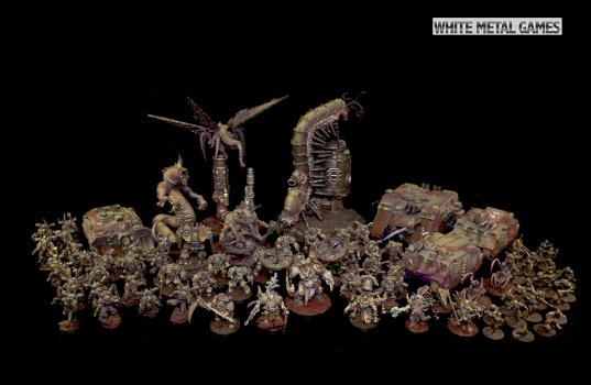 Bruised Deathguard | Custom Converted 2500+ Pt. Army by White Metal Games