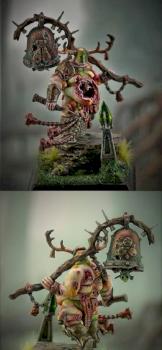 Nurgle Putrid Blightkings Musician by Opakako