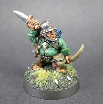 Mordheim, Halfling Cook by mikecarrero