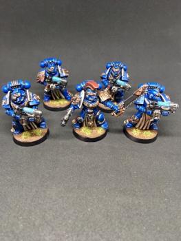 STERNGUARD VETERAN SQUAD ULTRAMARINES SPACE MARINES WARHAMMER 40k by juanlurockerman