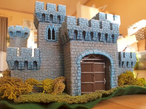 Fantasy castle by Cogni