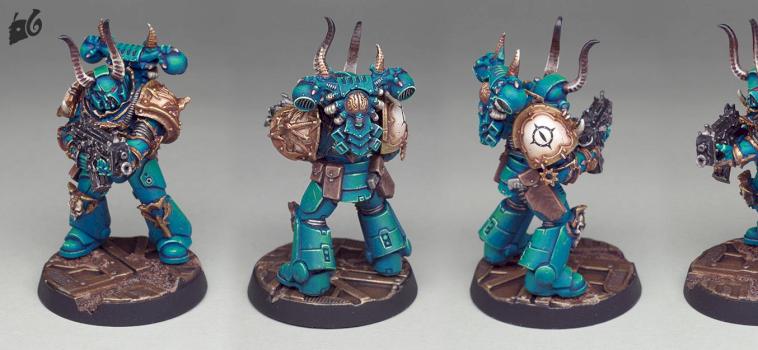 Chaos Space Marine by GoblinArt