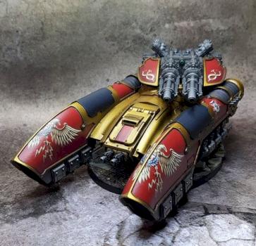 Custodes Caladius Grav Tank by tomitchoe