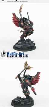 Blood Angels Chaplain With Jump Pack by MadFlyArtStudio