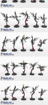 Sisters Icariates Command Group by MadFlyArtStudio