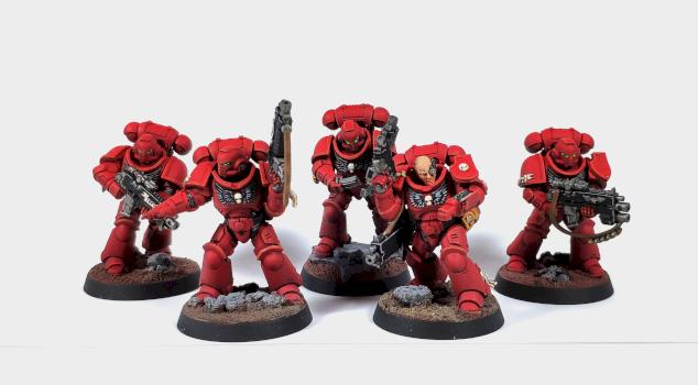 Blood Angels Intercessors by Gerick83