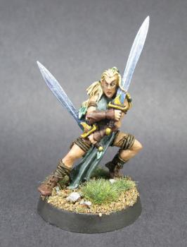 Warhammer: wanderers / Wood Elf War Dancer by mikecarrero
