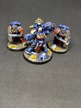 MARNEUS CALGAR ULTRAMARINES CHAPTER MASTER SPACE MARINES WARHAMMER 40k by juanlurockerman
