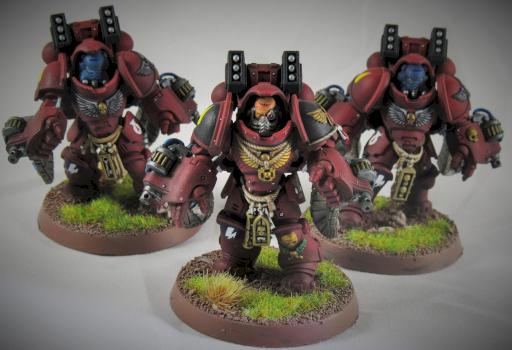 Blood Angels Aggressors by csulli13