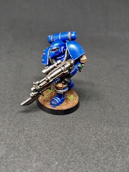 SPACE MARINE 30TH ANNIVERSARY ULTRAMARINES SPACE MARINES WARHAMMER 40k by juanlurockerman