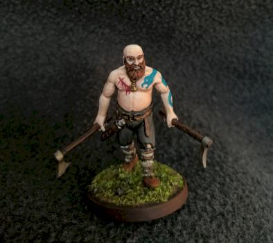 V and V miniatures Viking Berserker by jibster