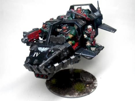 Dark Angels Landspeeder by MaydeN1337