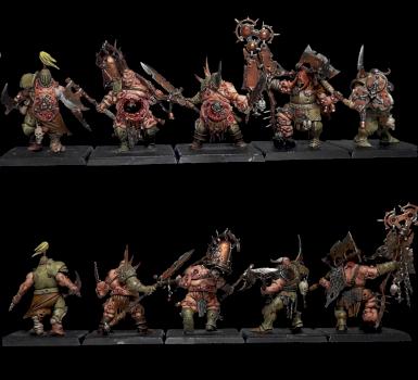 Putrid Blightkings by UncleScorp