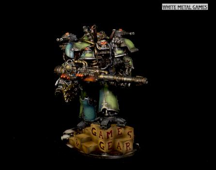 Steampunk Knight Dominus Kit Bash by White Metal Games