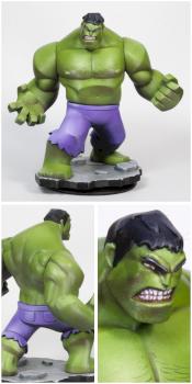 Disney Infinity Hulk, repainted with consummate skill by Fentible