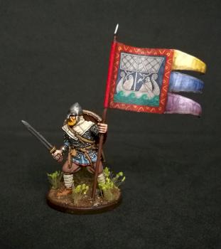 V and V miniatures Viking Standard Bearer by jibster