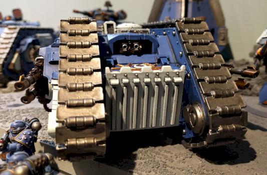 Land Raider Phobos Mk I - front by CaptainVivorus