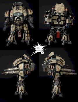 Acastus Knight Porphyrion by Kova