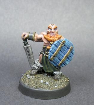 02942: Gullivar, Gnome Barbarian by mikecarrero
