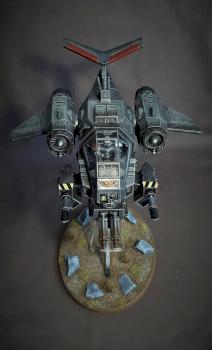 Grey Knights Stormtalon Gunship by Matias