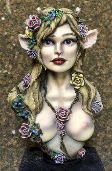 Faun Girl Bust from Nikita Lebedev by TPhilbrick