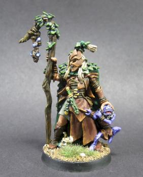 wood elf wizard by mikecarrero