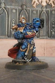 Marneus Calgar, Ultramarines Chapter Master by P4Painting