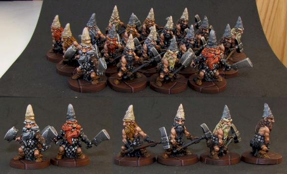 Dwarf Warriors by Yarchmon